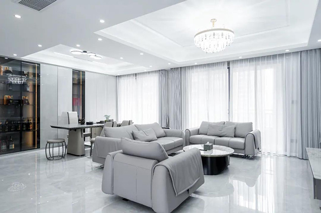 150㎡四居室，工業(yè)風(fēng)配色+簡(jiǎn)約實(shí)用設(shè)計(jì)，碰撞出后現(xiàn)代生活方式